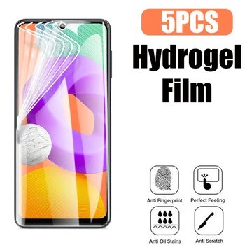 5pcs Hidrogel Film pentru Samsung Galaxy Nota 20 10 S22 A73 A53 A23 A33 A13 Ecran de Protecție pentru Samsung Ultra S20 S21 S10 S10E
