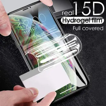 Pentru Apple iphone XTransparent Hidrogel Film Complet Capacul Curbat Ecran Moale Nu Sticla