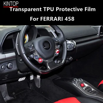 Pentru FERRARI 458 Auto Interior Consola centrala Transparent TPU Folie de Protectie Anti-scratch Repair Filmul Accesorii Refit