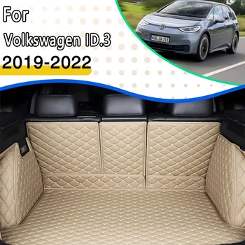 Portbagaj Covorase Pentru VW Volkswagen ID.3 Cupra Născut 2019 2020 2021 2022 Rezistent La Apa Cat Covorase Auto Portbagaj De Stocare Tampoane Accesorii Auto