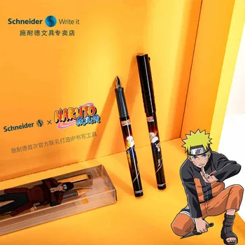 Schneider Iridium Stilou de Aur Naruto Școală Elementară și de Mijloc de Elevi Practica Caligrafie EF Sfat pentru Copii Cadou de Ziua de nastere