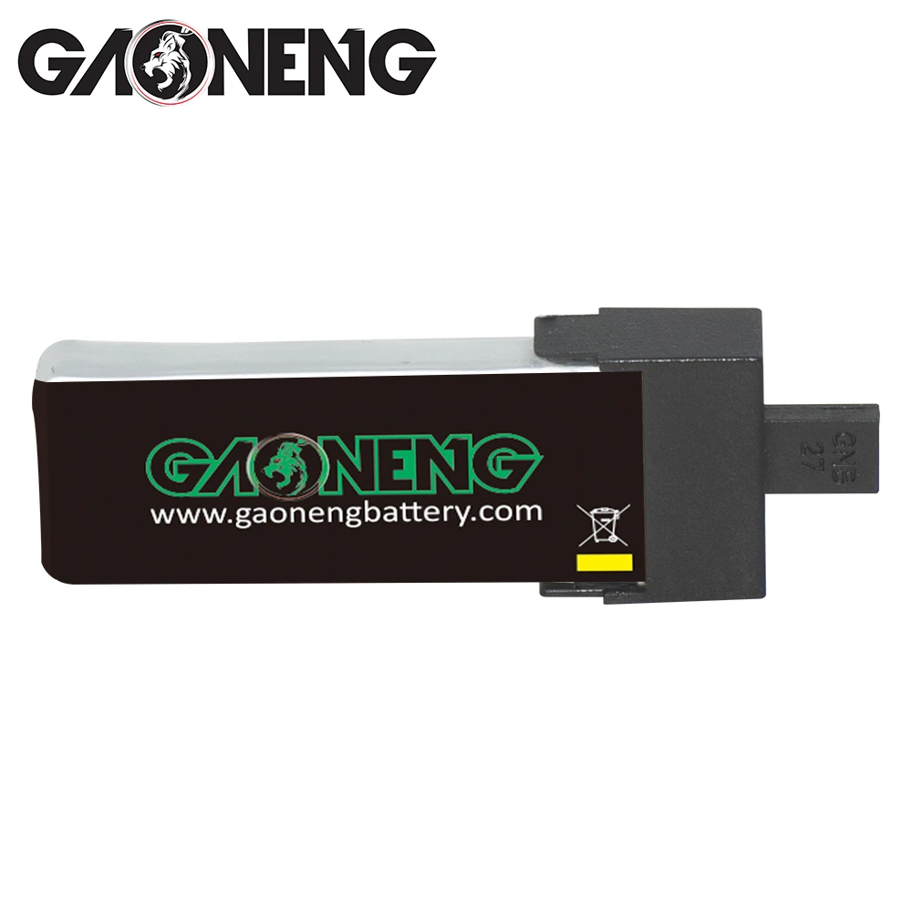 6PCS GAONENG 350mAh 1S 3.8 V 70C HV Acumulator Lipo Mare de Descărcare de gestiune Curent GNB27 Plug Pentru FPV EMAX NanoHawk DIY Accesorii Piese . ' - ' . 3